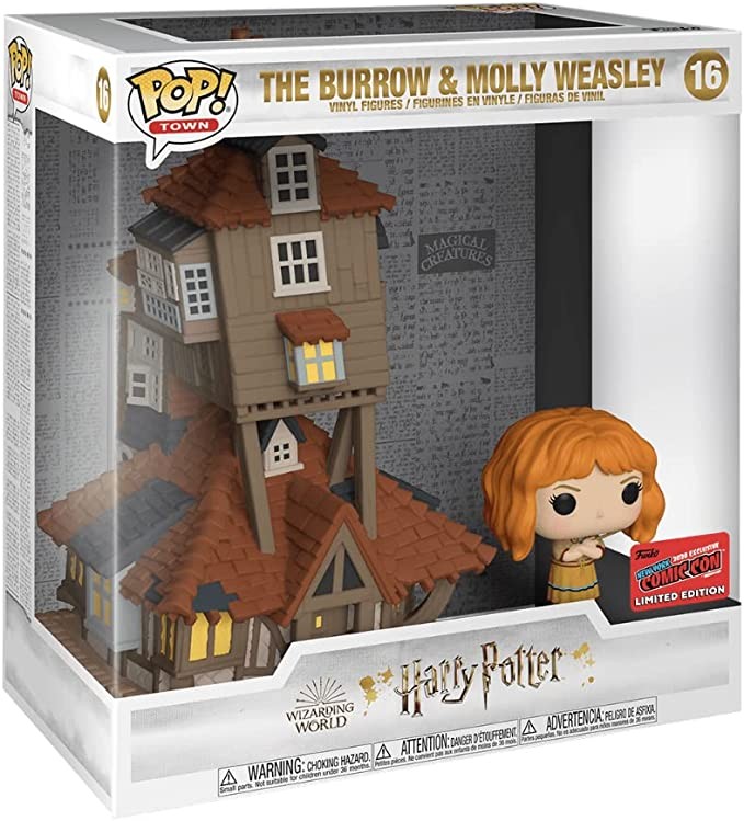 Funko POP! Town: Harry Potter The Burrow and Molly Weasley Funko POP! Vinyl Figures – Funko Shop & NYCC 2020 *Share