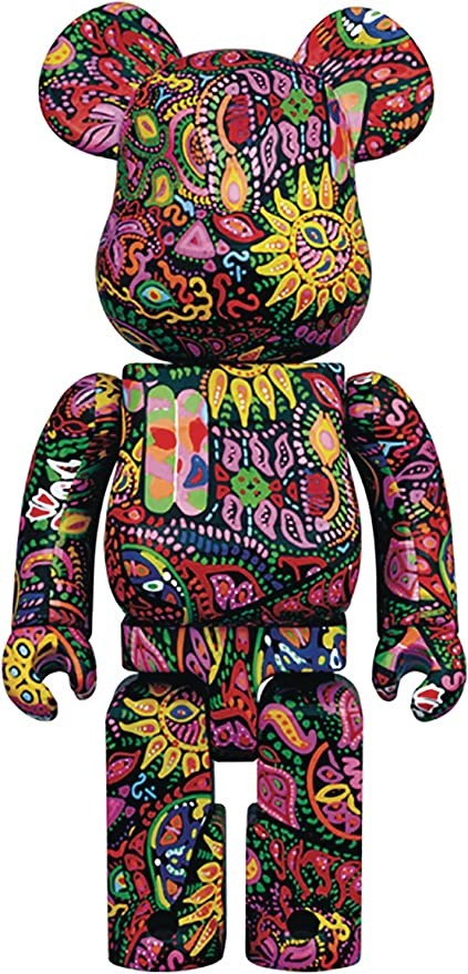 Psychedelic Paisley Pattern 1000% Bear Brick