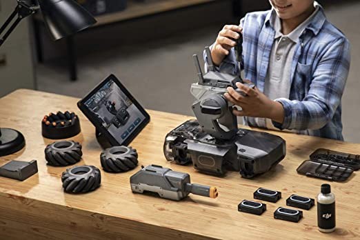 DJI RoboMaster S1 Education-Boosting Robots, Smart Features and Exciting Game Modes Offer Perpetual Learning, Math Education Fields, Physics, and More